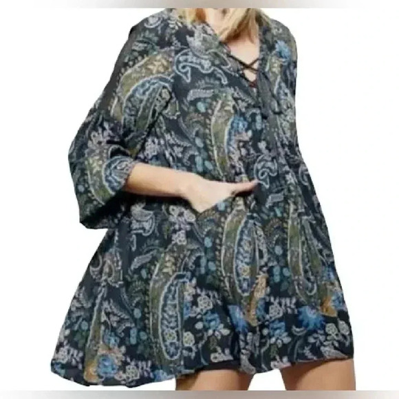 Free People Rain or Shine Boho Dress - Picture 2 of 11